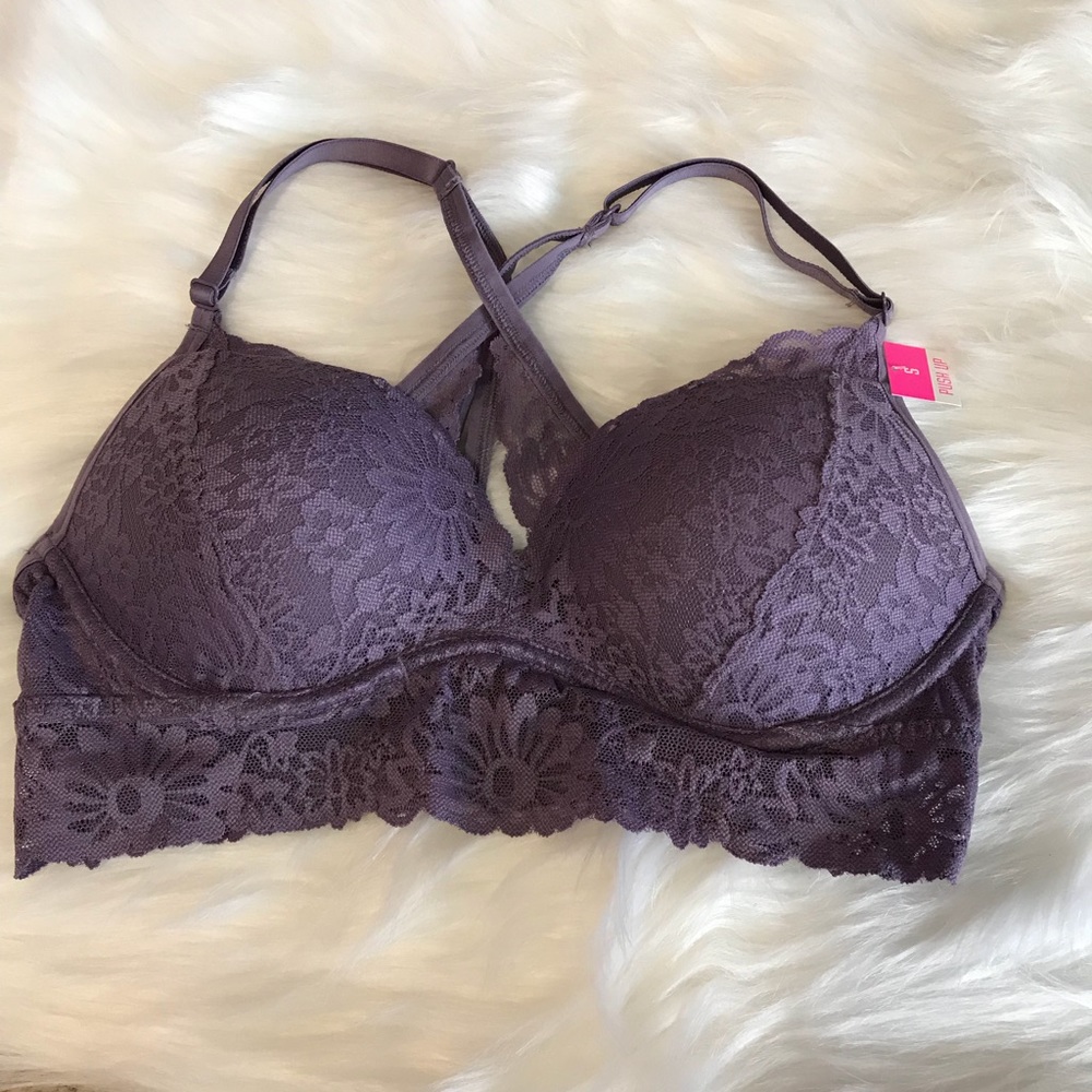 NWT Victoria’s Secret Pink Lace Push-up Bra
